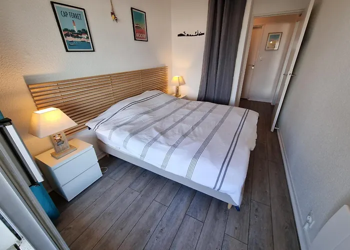 Appartamento Face Au Port - Vue - Jardin - Wifi - Ménage - 4 Pers Arcachon