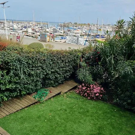 公寓 Face Au Port - Vue - Jardin - Wifi - Menage - 4 Pers 阿卡雄