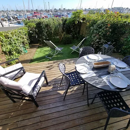 Face Au Port - Vue - Jardin - Wifi - Menage - 4 Pers * 阿卡雄