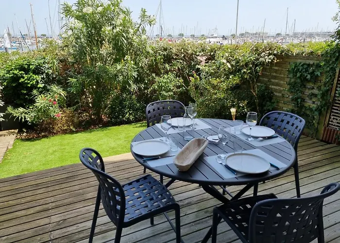 아파트 Face Au Port - Vue - Jardin - Wifi - Menage - 4 Pers