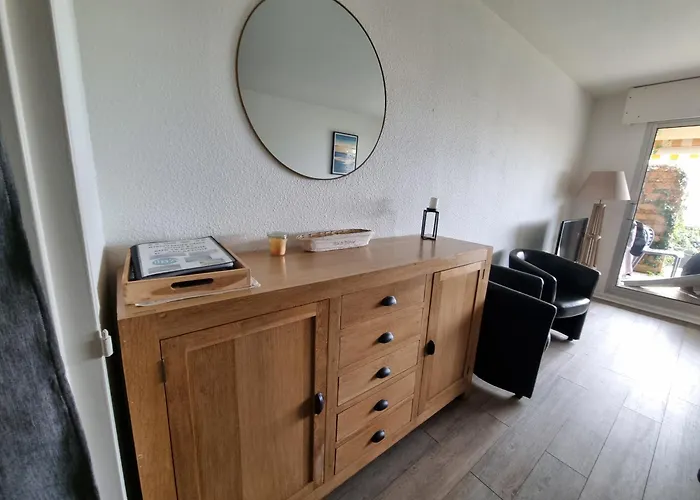 Face Au Port - Vue - Jardin - Wifi - Menage - 4 Pers 아파트 아르카숑